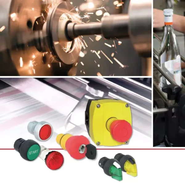 Selector de 3 posiciones fijas 3NA 800f-br001